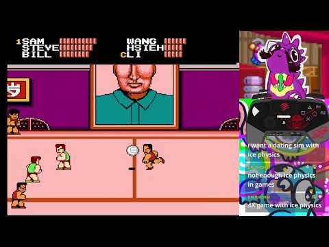 Super Dodge Ball (NES) Whole Game on Difficult