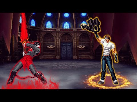 [KOF Mugen] Dark Iori Vs Wicked Kyo