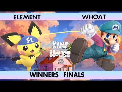 4o4 Kame House MIDLEVEL SLUMS 22 - GUMP2| Element (Pichu) vs WHOAT (Palutena, Mario) - Winners Final