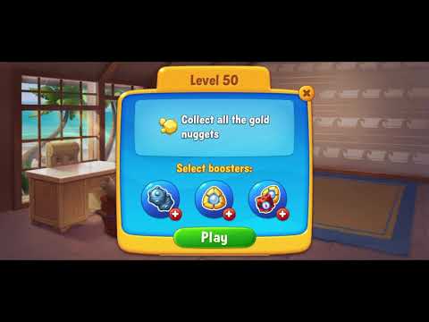 fishdom - level 50 | save the fish game play | free match-3 game