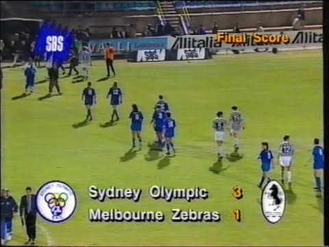 NSL 1994/95 The Johnnie Walker CupQuarter Finals - Sydney Olympic vs Melbourne Zebras