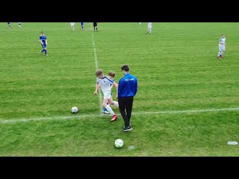 Mecz ligowy AP Brzeg Dolny - PKS Łany - młodziki druga  połowa 29 kwietnia 2021 r