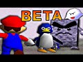 The FULL Beta Of Super Mario 64 1995 Build