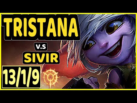 NEMESIS (TRISTANA) vs SIVIR - 13/1/9 KDA BOTTOM ADC CHALLENGER GAMEPLAY - EUW