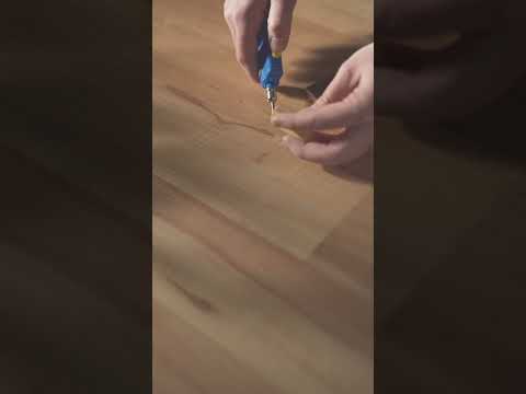 So EINFACH kannst du dein Laminat reparieren! #hack #lifehack #tips #shortvideo #shorts #heimwerker