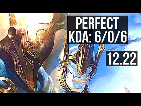 PANTHEON vs GALIO (MID) | 6/0/6, Dominating | KR Master | 12.22