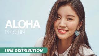 PRISTIN (프리스틴) - ALOHA | Line Distribution