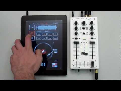 iRig MIX and DJ Rig with one iPad (single iOS device)