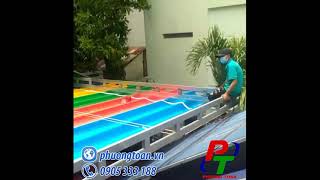 Mái Che Di Động Nhiều Màu TP. HCM