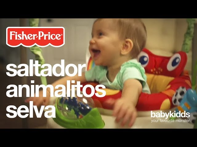 Vídeo relacionado con Fisher-Price Saltador animalitos de la selva, para bebé +1 año (Mattel CHM91) + - Bloques Infantiles, Juguete Bloques Construcción para Bebé +6 Meses (Mattel FFC84)
