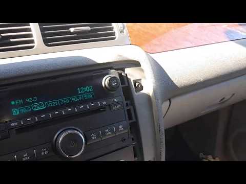 YouTube video about: How to unlock 2008 chevy impala radio?