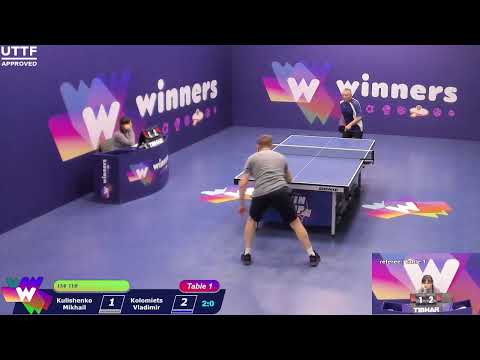 WINners CUP table 1 30.01 Kulishenko Mikhail - Kolomiets Vladimir 14:00