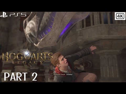 HOGWARTS LEGACY PS5 - Walkthrough Gameplay Part 2 - FULL GAME [4K PS5] - No Commentary