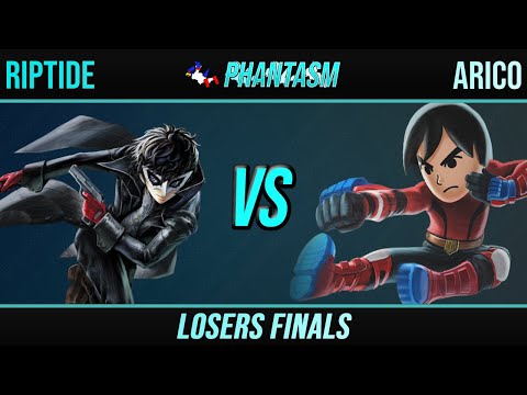 Riptide (Joker) vs arico (Mii Brawler) - Phantasm 99 Losers Finals