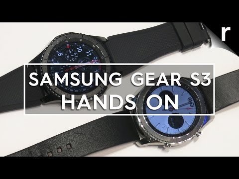 Samsung Gear S3 hands-on review