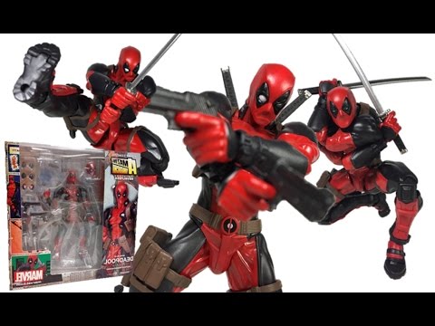 Marvel Amazing Yamaguchi Revoltech Deadpool Figure Review