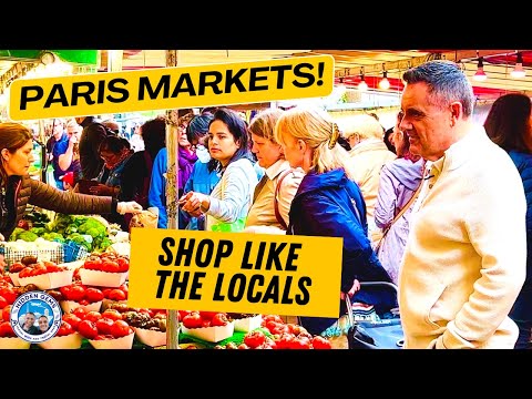 Shopping the BEST Paris Flea Market & Food Markets