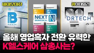 올해 영업흑자 전환 유력한 K헬스케어 삼총사는? #팜이데일리
