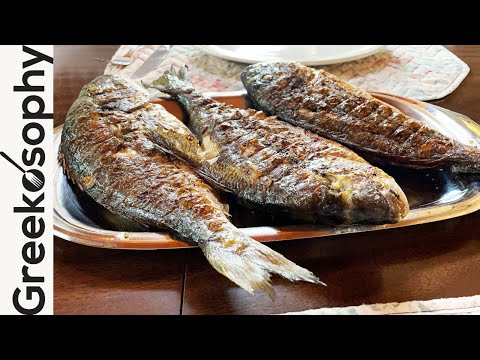 Cooking Greek With My Family - Grilled Tsipoura (Sea Bream)
