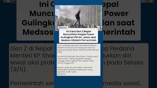 Seusai Medsos Diblokir Pemerintah, Gen Z Nepal Munculkan People Power Gulingkan PM Oli