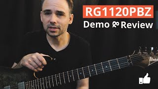 Video thumbnail for Ibanez RG1120PBZ Demo & Review by Clint Curtis