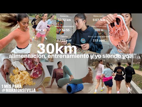 30km run routine! desayuno, GRWM, carrera con las chicas, comida y mucho charloteo
