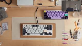 🔴  Lamy TKL R1 w/ HMX Sugar Rush switches ;D