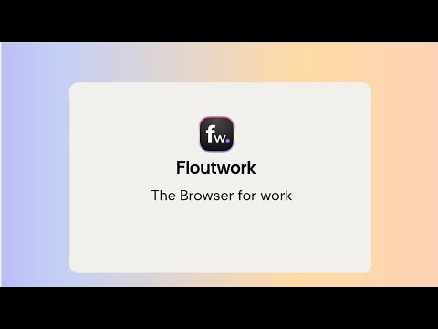 Floutwork video preview