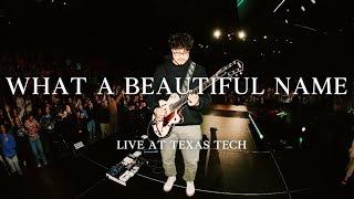"What A Beautiful Name" (LIVE at Texas Tech | Lubbock, TX) | Electric Guitar | UA Ruby + Dream