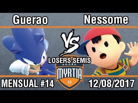 [SMASH MYRTIA69 #14] Guerao (Sonic) vs Nessome (Ness) Losers Semis