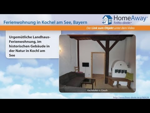 Oberbayern: Urgemütliche Landhaus-Ferienwohnung, im historischen Gebäude - FeWo-direkt.de Video