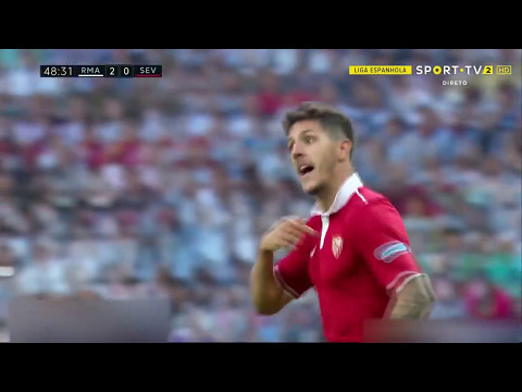 Real Madrid 2 1 Sevilla   Jovetic GOAL 49'