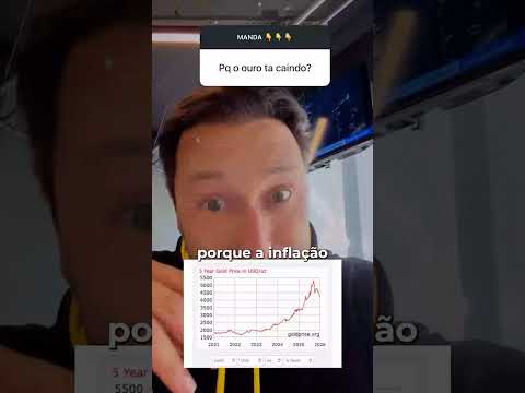 QUEDA DO OURO ASSUSTA O MERCADO | É OPORTUNIDADE OU ARMADILHA?