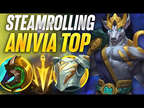 Perma-Stacking Anivia Toplane! Rank 1 Nasus steamrolls Anivia top! | Carnarius | League of Legends