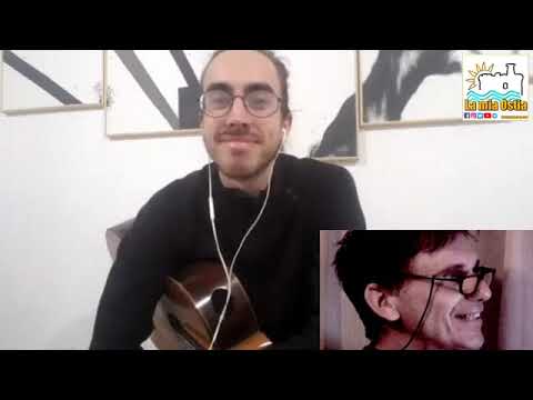 Andrea Magliocchetti in diretta, le dita che danzano tra le corde