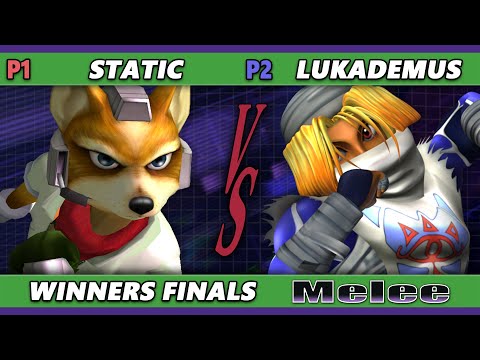 S@X 456 Winners Finals - Static (Fox) Vs. Lukademus (Sheik) Smash Melee - SSBM