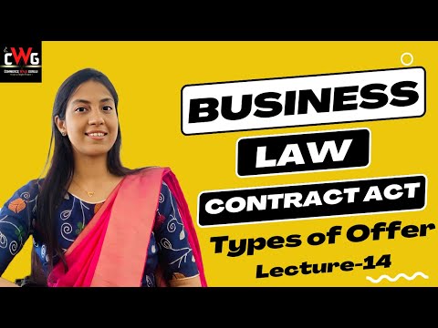 Business Law chapter 1 Lecture 3 Indian Contract Act 1872 CA Foundation B Com