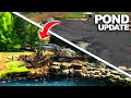 EPIC 400 000 Gallon KOI FISH POND Rebuild In JUST 6 DAYS Ultimate Backyard Transformation Part 3