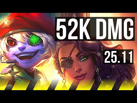 TRISTANA & Blitzcrank vs SAMIRA & Zyra (ADC) | 19/3/10, Legendary, 52k DMG | EUW Diamond | 25.11