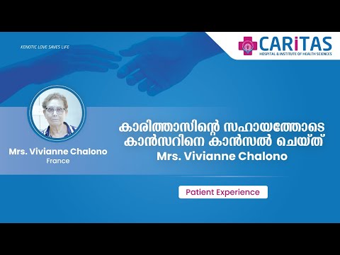 Mrs. Vivianne Chalono, a breast cancer survivor.