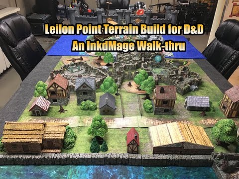 D&D Terrain Build for Leilon Point