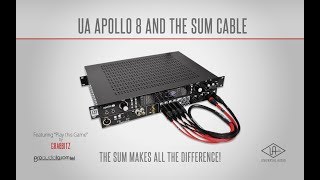 Video thumbnail for Universal Audio Apollo 8 & The SUM Cable | Pro Audio LA by Pro Audio L.A.