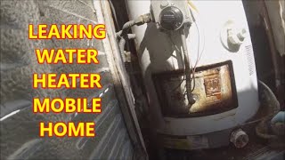 Mobile Home Water Heater Installation #plumbing  #diy #hotwater #homeappliance