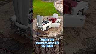 Model Maisto 1:18 - Mercedes Benz 190 SL (1955) - Viz Popis