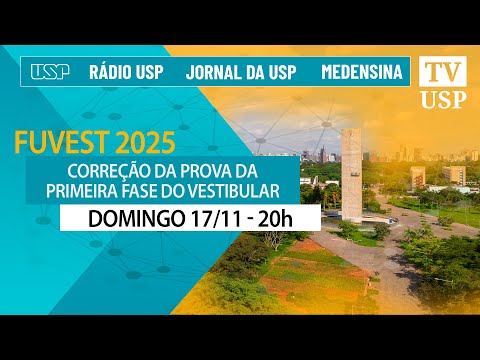🔴 Fuvest 2025 - Correção da prova da primeira fase do vestibular