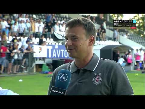 Izjava Aleksandra Stanojevića posle meča Partizan - Mura 2:2 / 26.06.2021.