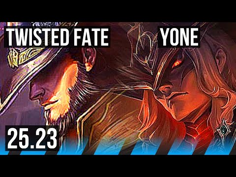 TWISTED FATE vs YONE (MID) | 11/1/13, 32k DMG, Dominating | EUW Master | 25.23
