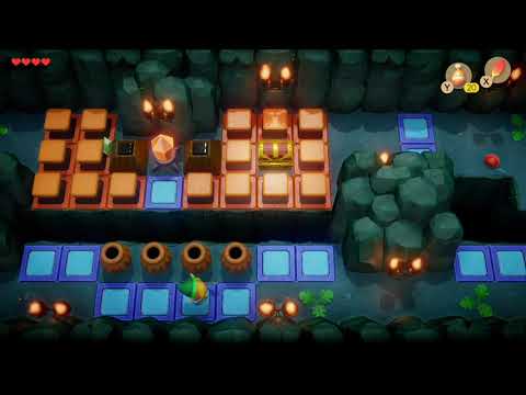 Legend Of Zelda Link's Awakening Full Playthough of Bottle Grotto (Quick Tips)