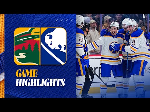 NOAH OSTLUND CALLS IT IN A SHOOTOUT! | Buffalo Sabres 3-2 Win Over Minnesota Wild | Game Highlights