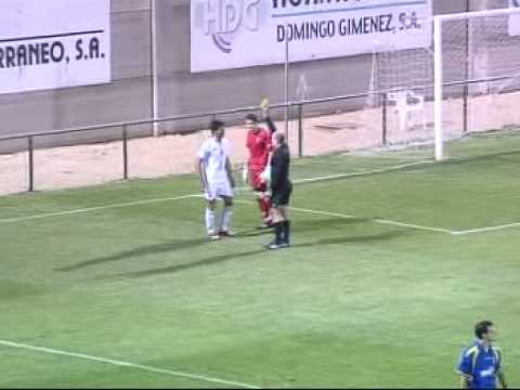 Comarca de Níjar 1 C.D. Ronda 0 - Penalti a Javi Santos